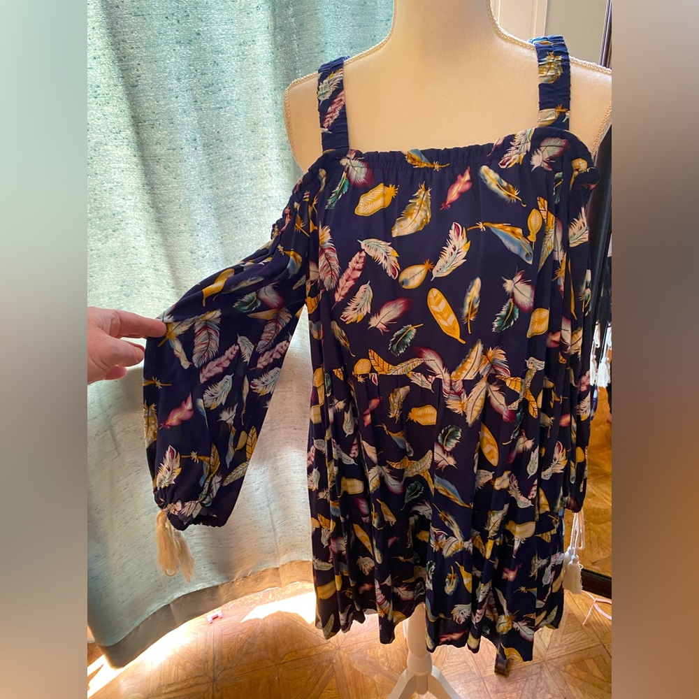 Metro feather dress